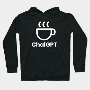 ChaiGPT - Chai Tea - ChatGPT Style (White) Hoodie